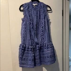 Endless Rose NWT periwinkle blue Lace Dress